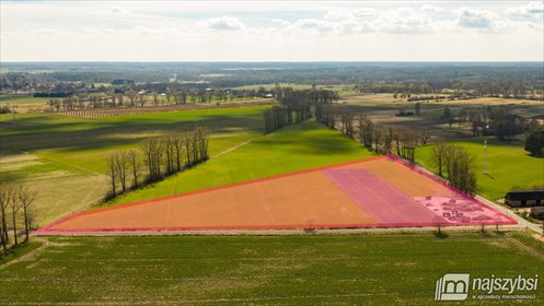 działka na sprzedaż 8400m2 działka Dąbrowa Nowogardzka