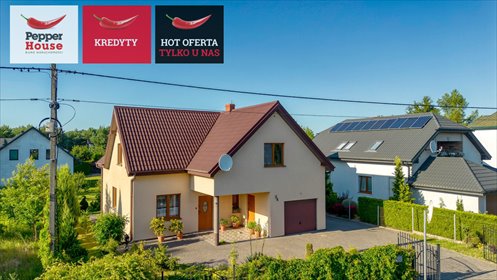 Dom wolnostojący 145 m² z garażem i dużą działką dom Rożno-Parcele, Krokusowa