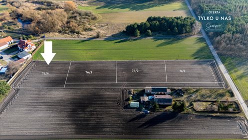 działka na sprzedaż 2327m2 działka Łuszczewo