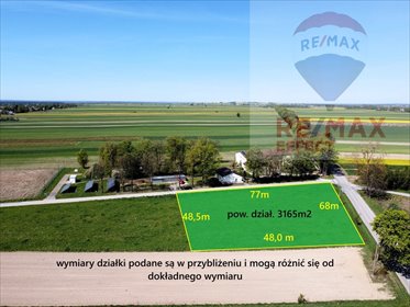 działka na sprzedaż 3165m2 działka Rzechów-Kolonia