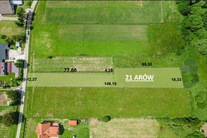 działka na sprzedaż 2100m2 działka Golcowa