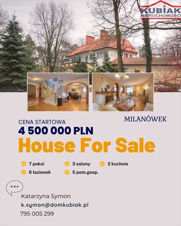 Dom na sprzedaż Milanówek 600m2 Foto 1