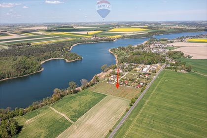 Działki nad Jeziorem Strykowskim – rezydencje, las, plaża działka Sapowice, Bukowska