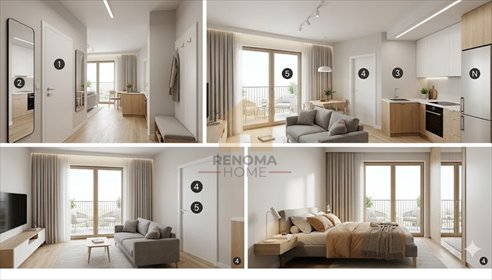 Do sprzedania funkcjonalne 2-pokojowe mieszkanie 32,5 m² w centrum Wrocławia mieszkanie Wrocław, Stare Miasto, Braniborska