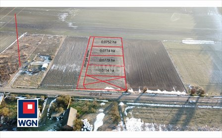 działka na sprzedaż 784m2 działka Sadowie, Sadowie