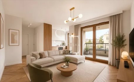 Przestronne 2-pokojowe mieszkanie na Żoliborzu, 50 m² mieszkanie Warszawa, Żoliborz, Anny German