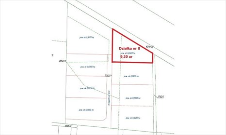 działka na sprzedaż 920m2 działka Lutoryż