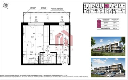 mieszkanie na sprzedaż 42m2 mieszkanie Latoszyn, Skowronki