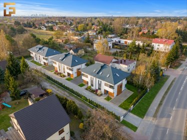 Polecam nowoczesne bliźniaki 177 m² z prywatnym ogrodem i bezpieczeństwem dom Warszawa, Wawer Radość, Mrówcza