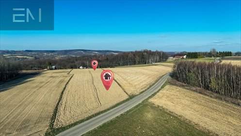 działka na sprzedaż 1100m2 działka Szufnarowa
