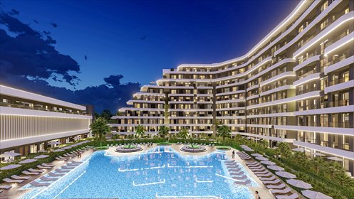 Nowoczesny 2-pokojowy apartament w kompleksie z pełnym zapleczem mieszkanie Altıntaş, Altıntaş, Aksu, Antalya