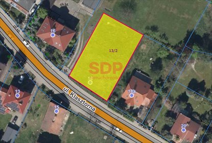 działka na sprzedaż 765m2 działka Wrocław, Krzyki, Wojszyce, Klasztorna