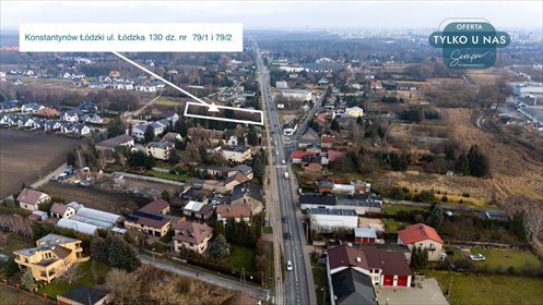 działka na sprzedaż 3949m2 działka Konstantynów Łódzki, Łódzka