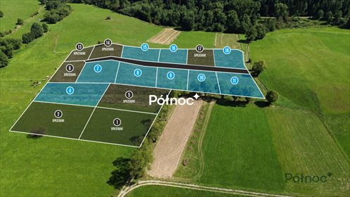 Działka budowlana 1364 m² w Falsztynie (blisko jeziora) działka Falsztyn, Ogrodowa