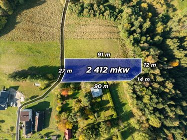 Działka 2412 m² w Wysokiej - polecam działka Wysoka