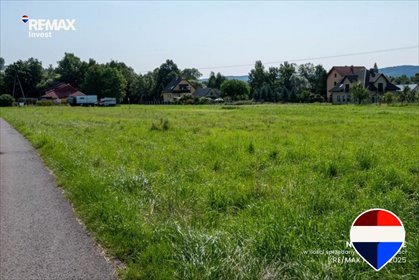 Działka budowlana w Łękawicy z MPZP, media, 714 m² działka Łękawica, Mleczna