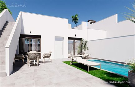 Nowoczesne domy z basenem i solarium w Torre Pacheco dom Torre-Pacheco