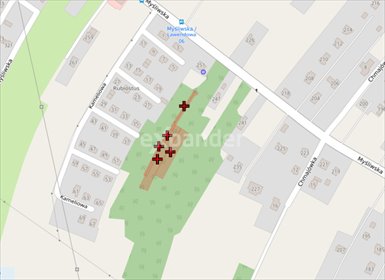 działka na sprzedaż 3016m2 działka Rzeszów, Myśliwska