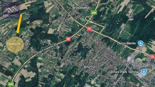 działka na sprzedaż 880m2 działka Pawęzów