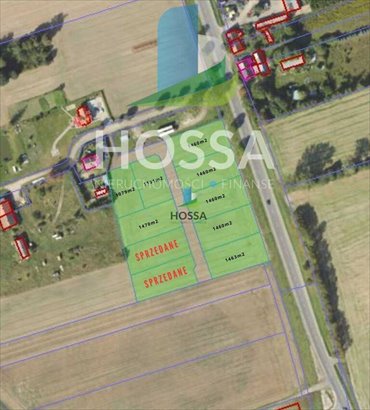 działka na sprzedaż 1460m2 działka Tatary