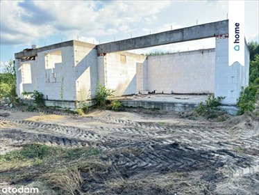 Duża działka z domem w stanie surowym otwartym, Białe Błota dom Białe Błota