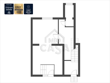 Na sprzedaż przestronne mieszkanie 51 m² w centrum Kartuz mieszkanie Kartuzy, Tadeusza Kościuszki