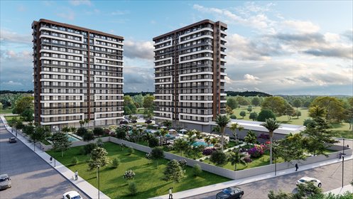 Nowoczesny 1+1 blisko morza z luksusowym wykończeniem mieszkanie Kargıpınarı, Kargıpınarı, Erdemli, Mersin