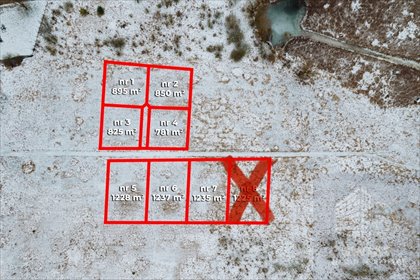 działka na sprzedaż 781m2 działka Dołuje