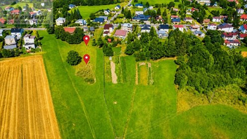 Działki Jedlicze - 1090 m² z warunkami zabudowy i mediami działka Jedlicze