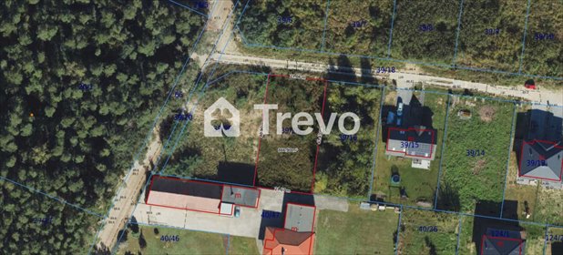 działka na sprzedaż 867m2 działka Jankowo Gdańskie, Błękitna