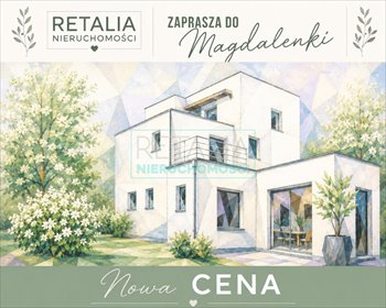 Ekskluzywny dom z basenem i nowoczesną technologią dom Magdalenka