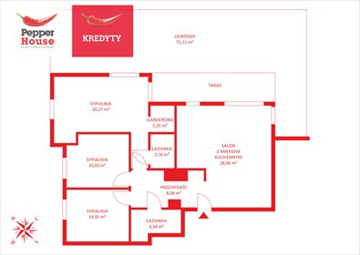 mieszkanie na sprzedaż 88m2 mieszkanie Gdańsk, Brzeźno, Bogumiła Kobieli