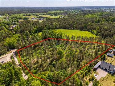 Zapraszam do zakupu działki 11 000 m² z pozwoleniem na dom w Lipuszu działka Papiernia, Cicha
