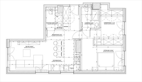 mieszkanie na sprzedaż 69m2 mieszkanie Warszawa, Mokotów, Cybernetyki