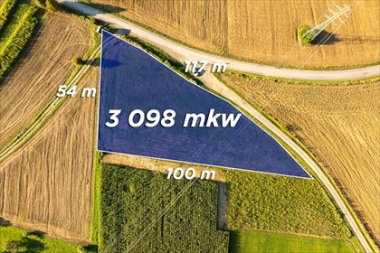 Działka 3 098 m² z widokami, pod zabudowę w Falkowej działka Falkowa