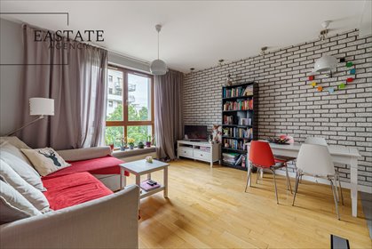 Polecam funkcjonalne 2-pokojowe mieszkanie 44 m² z widokiem na patio mieszkanie Warszawa, Mokotów, Służewiec, Obrzeżna