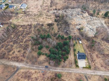 Stróża gm. Andrespol - unikatowa działka pod lasem działka Stróża, Wiktora Czajewskiego