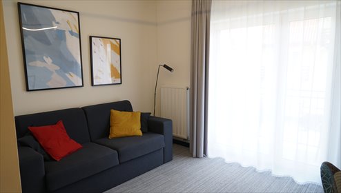 Nowoczesny 19 m2 apartament z balkonem blisko plaży mieszkanie Kołobrzeg, Spokojna