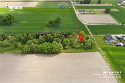 działka na sprzedaż 1230m2 działka Miedźna