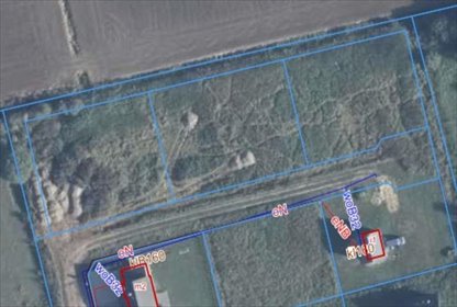 działka na sprzedaż 1065m2 działka Markusy