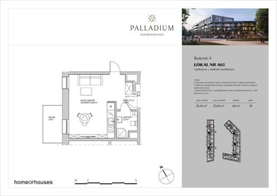 Nowoczesne 25,68 m² w Bielawach – idealne dla singla mieszkanie Bydgoszcz, Bielawy, Ignacego Paderewskiego