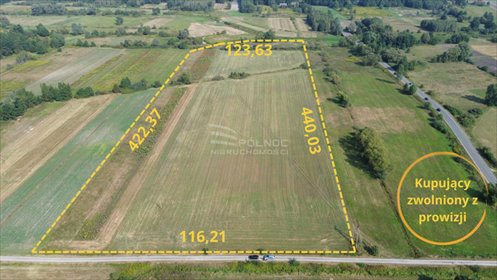 działka na sprzedaż 50400m2 działka Wilkowa