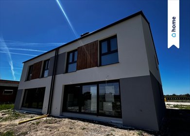 Nowoczesny bliźniak z garażem i ogrodem w Opolu dom Opole, Grotowice