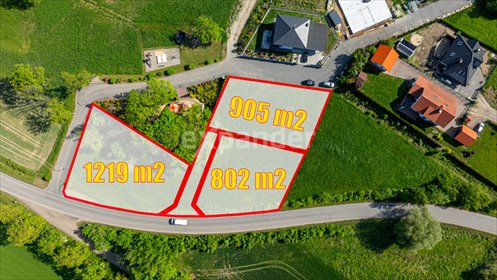 działka na sprzedaż 1219m2 działka Mikołów, Mokre, Mokierska