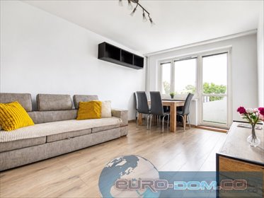 Wynajmę przestronne 2-pokojowe mieszkanie 44,5 m² na Ratajach mieszkanie Poznań, Rataje, os. Rusa