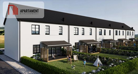 Na sprzedaż nowoczesne mieszkanie 52,28 m² z ogródkiem w Pieszycach mieszkanie Pieszyce