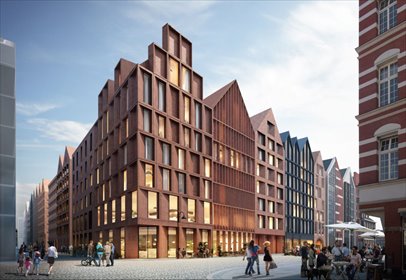 Inwestycyjny apartament nad Motławą w Gdańsku mieszkanie Gdańsk, Śródmieście, Spichrzowa