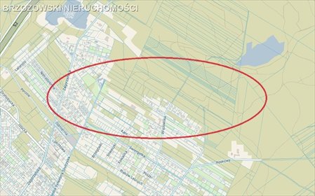 działka na sprzedaż 2390m2 działka Warszawa, Wawer, Aleksandrów, Wiązowska