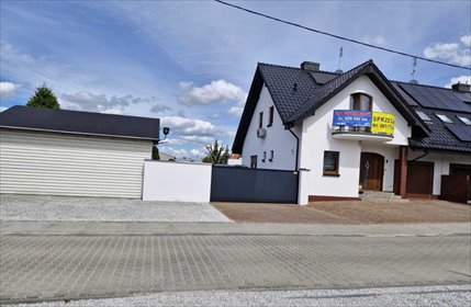 Dom bliźniak z garażem, ogród i klimatyzacja – gotowy do zamieszkania! dom Włoszakowice