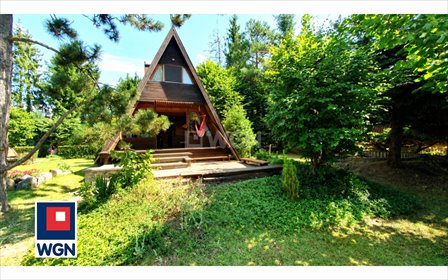 Urokliwy dom letniskowy nad jeziorem (65 m², taras, kominek) dom Kwidzyn, Czarne Dolne, Czarne Dolne